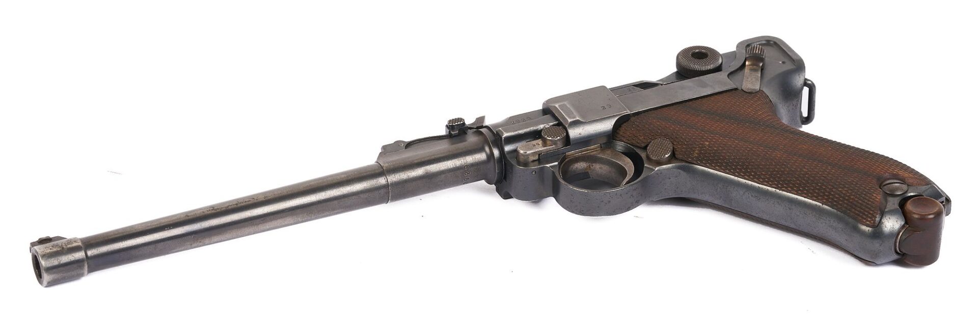 Lot 481: 1915 Luger Artillery Pistol