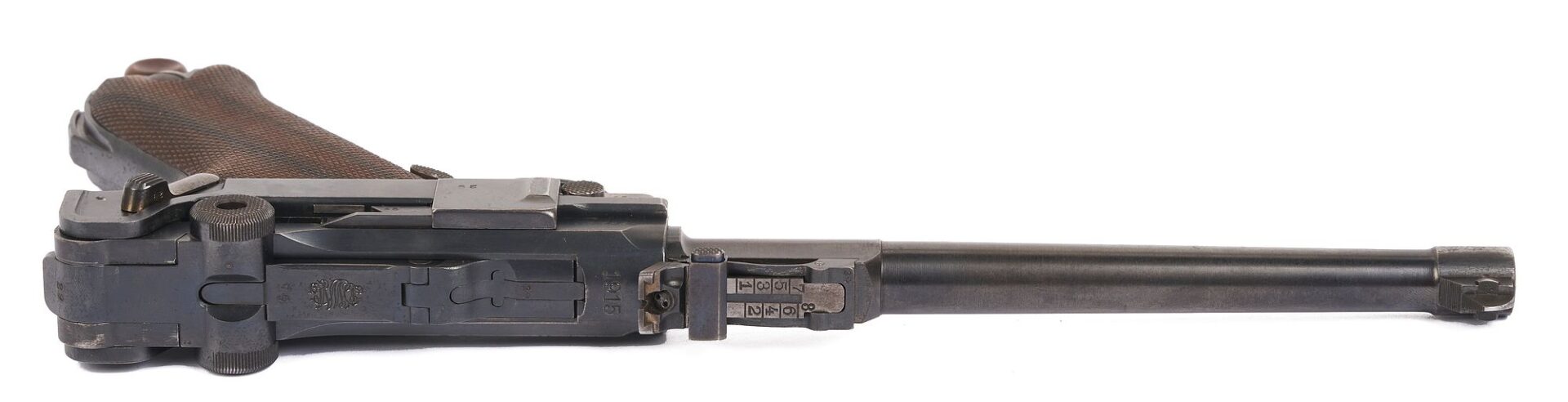 Lot 481: 1915 Luger Artillery Pistol