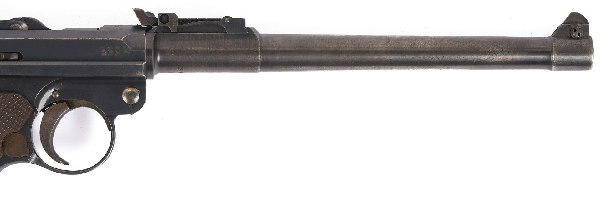 Lot 481: 1915 Luger Artillery Pistol