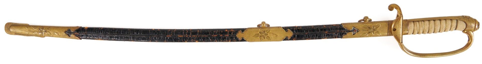 Lot 484: Japanese Navy Commissioned Officers’ Parade Sabre, Model 1883