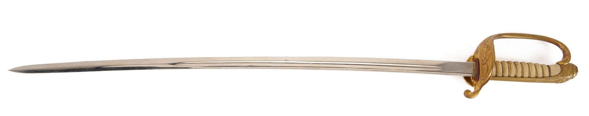 Lot 484: Japanese Navy Commissioned Officers’ Parade Sabre, Model 1883