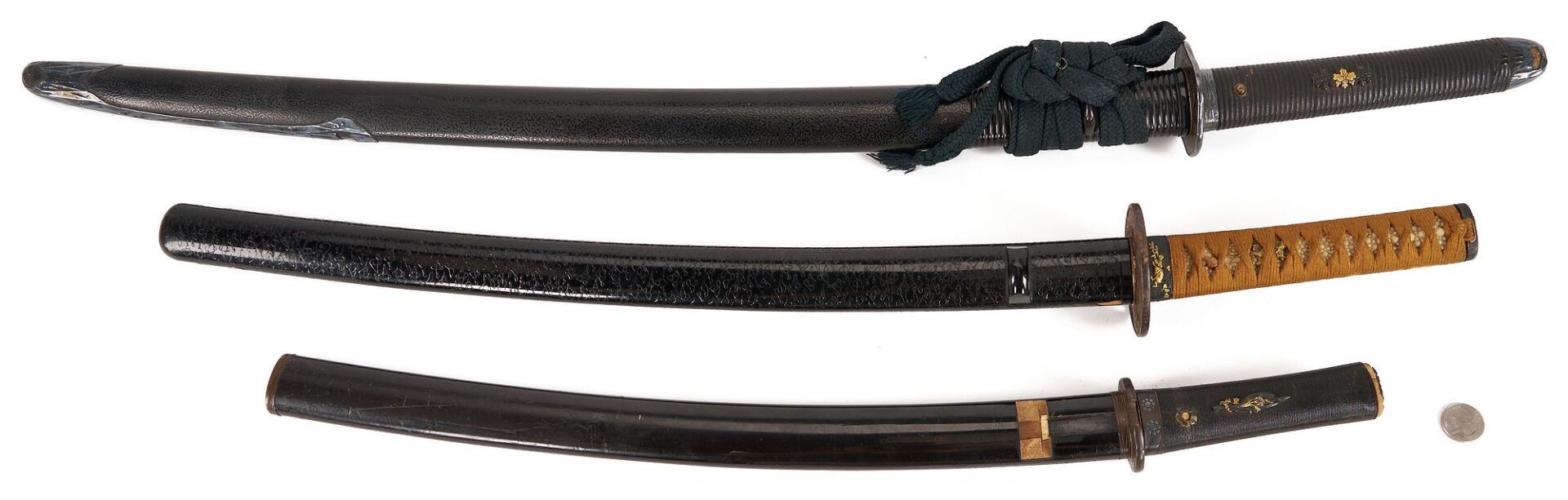 Lot 485: Three Japanese Swords