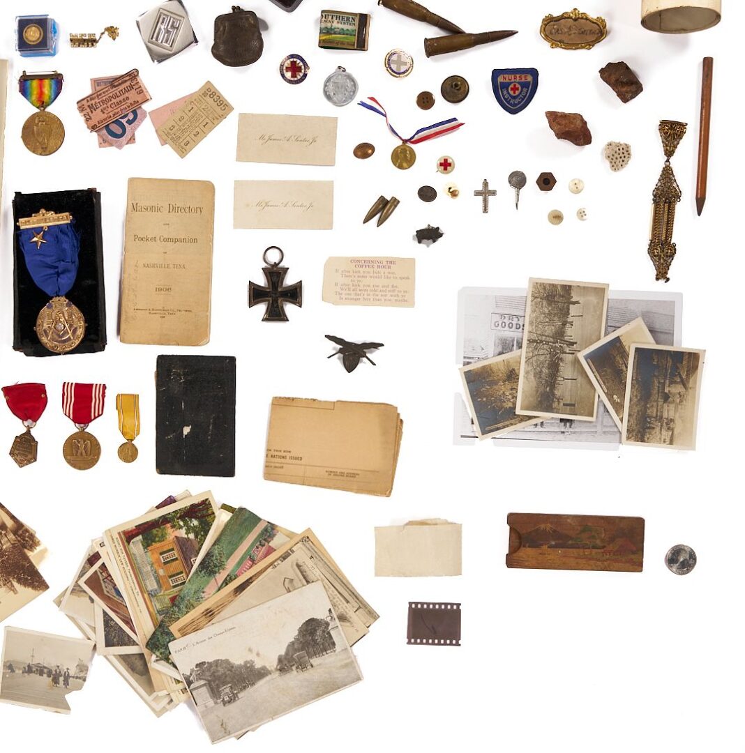 Lot 486: Archive of James Senter of Nashville, WWI and Masonic related