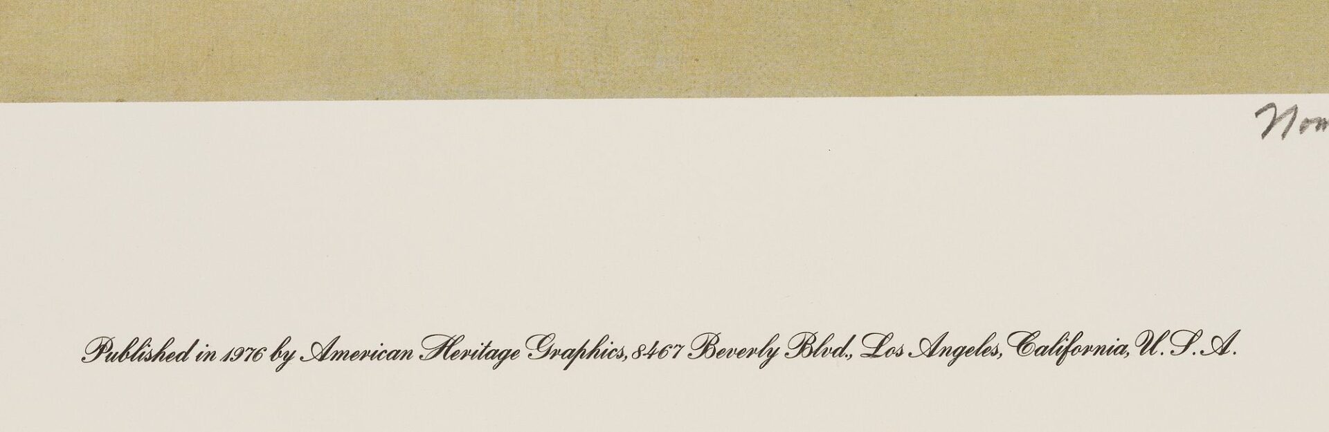 Lot 489: Norman Rockwell Signed John F. Kennedy Portrait, 1976