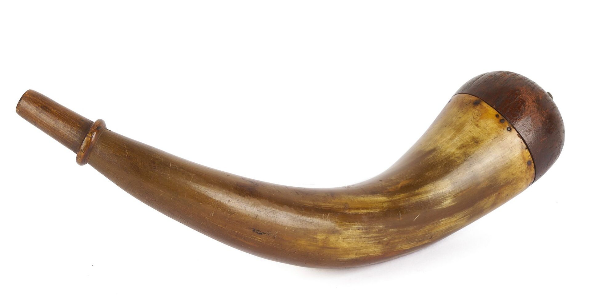 Lot 497: Dr. Thomas Walker Family Powder Horn, VA/KY interest, plus SOC Certificate