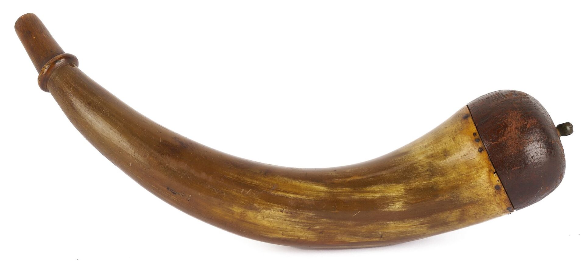 Lot 497: Dr. Thomas Walker Family Powder Horn, VA/KY interest, plus SOC Certificate