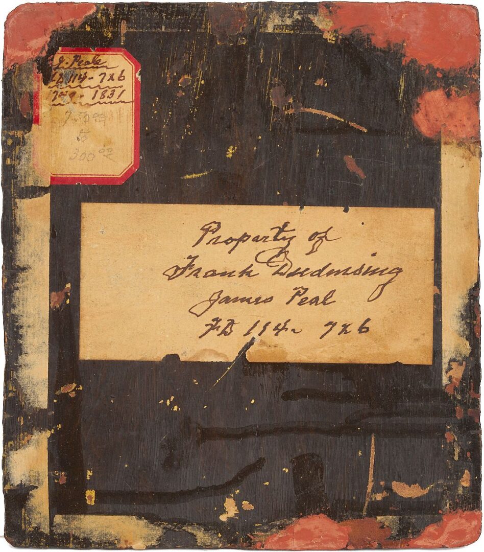 Lot 498: Early George Washington Portrait, poss. James Peale, ex-Dudensing