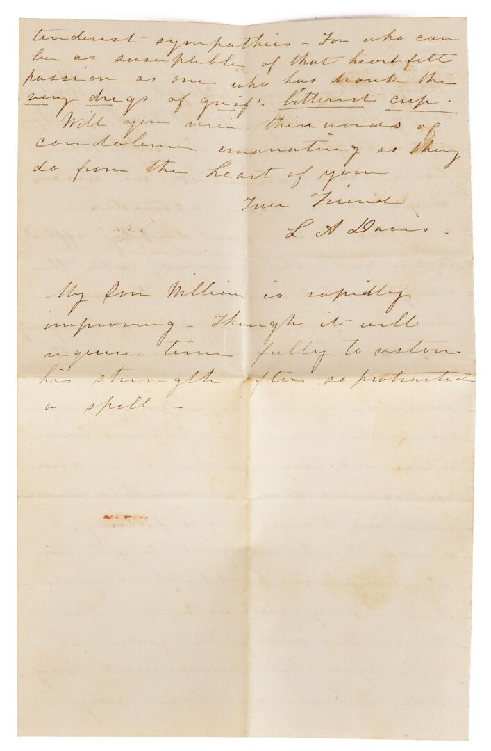 Lot 506: Civil War Canteen and Letters, Thomas Tabb Jr. CSA