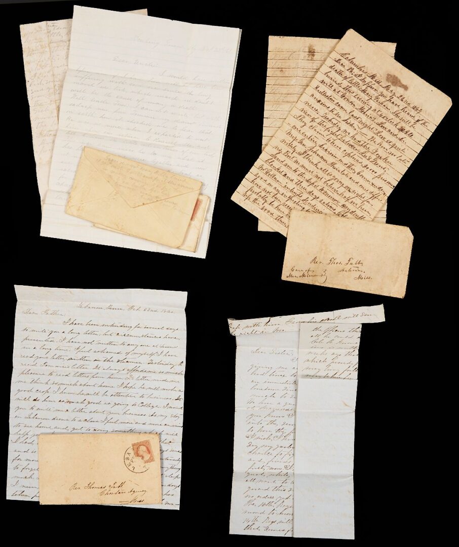 Lot 507: Archive of Capt. William Tabb of MS, CSA, Killed Atlanta