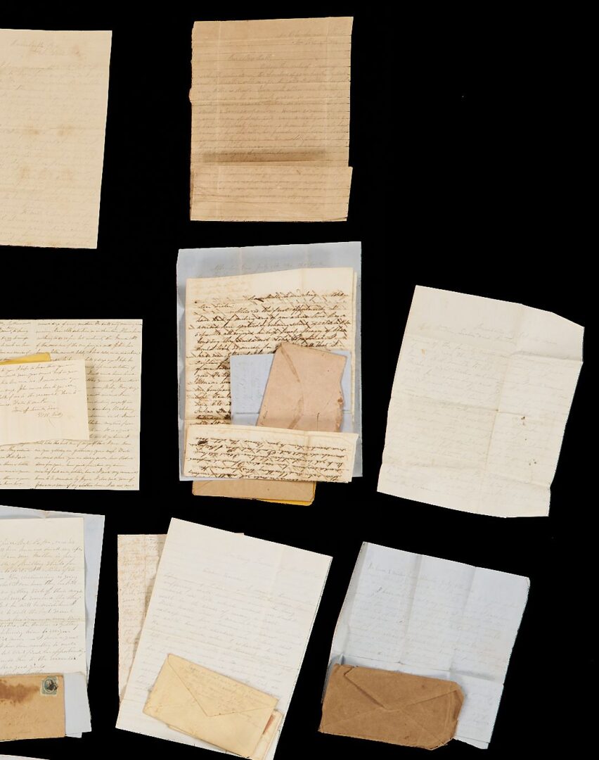 Lot 507: Archive of Capt. William Tabb of MS, CSA, Killed Atlanta