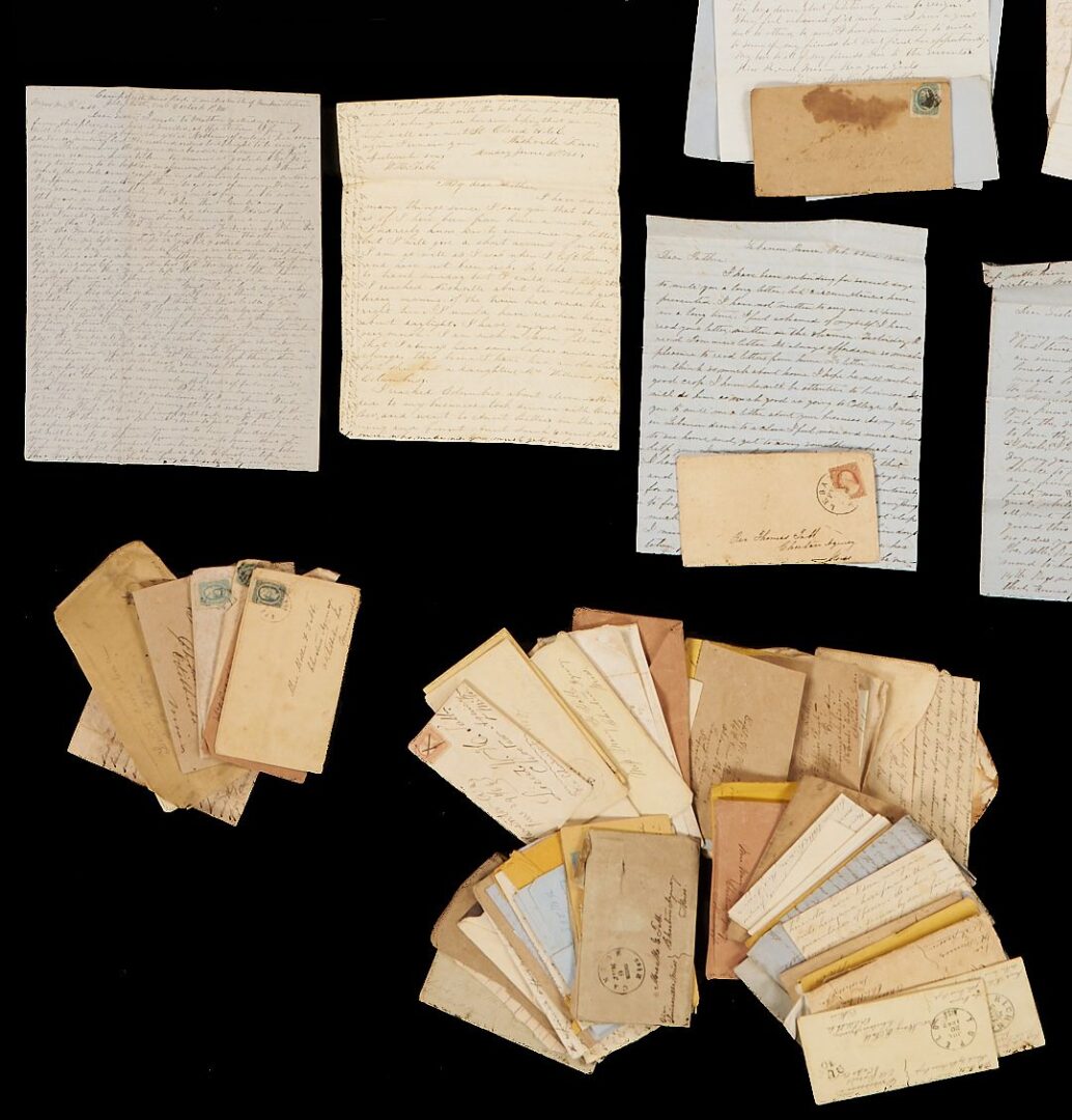 Lot 507: Archive of Capt. William Tabb of MS, CSA, Killed Atlanta