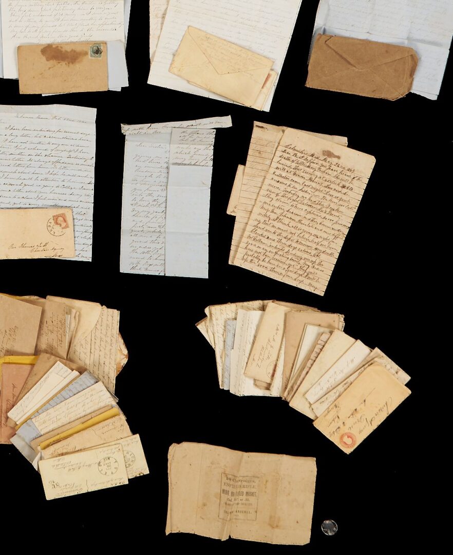 Lot 507: Archive of Capt. William Tabb of MS, CSA, Killed Atlanta