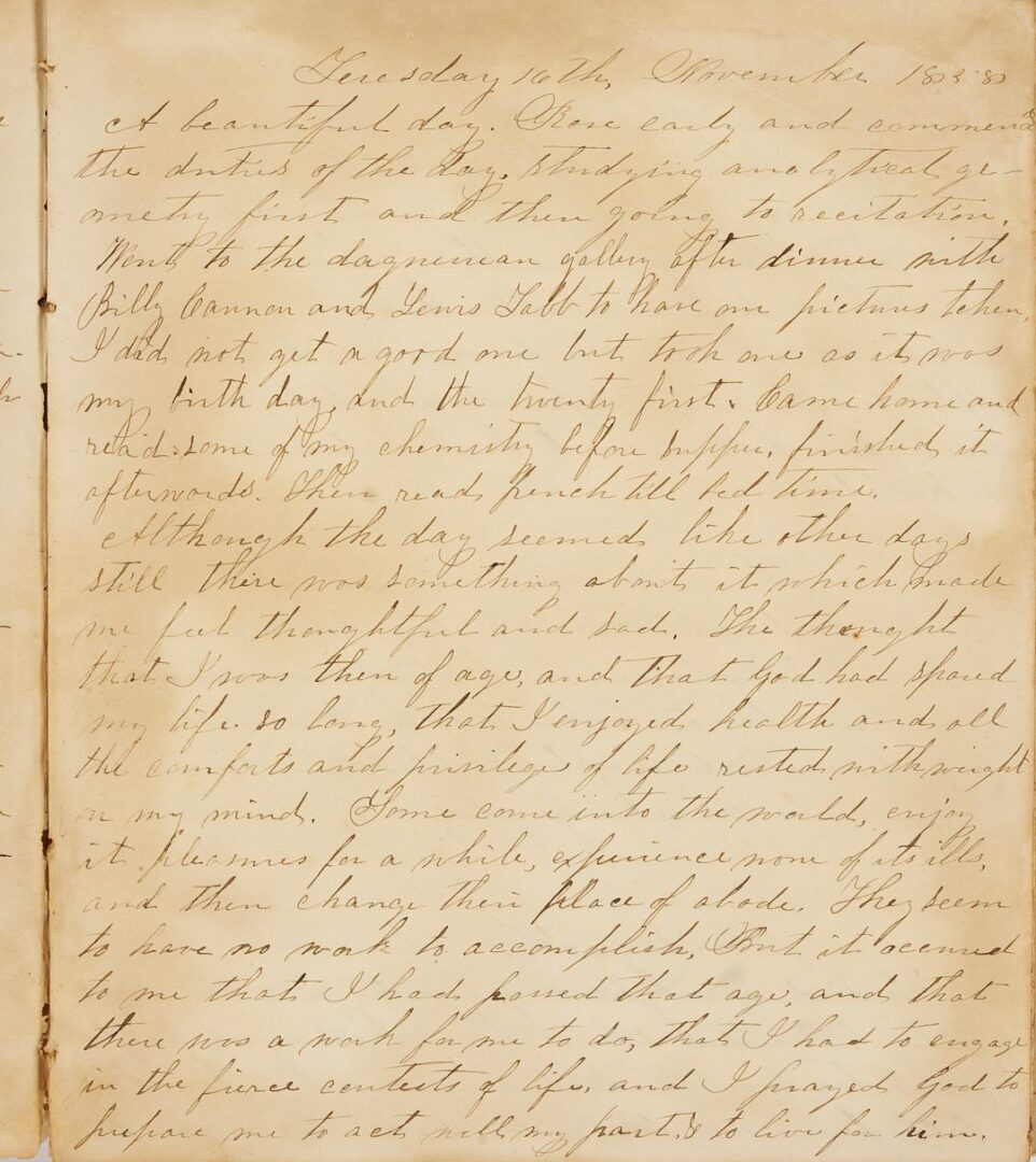 Lot 508: Civil War Era Autograph Album with Broadside, MS, TN, AL related
