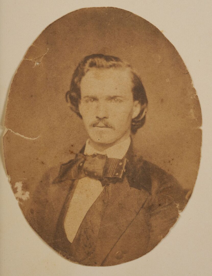 Lot 508: Civil War Era Autograph Album with Broadside, MS, TN, AL related