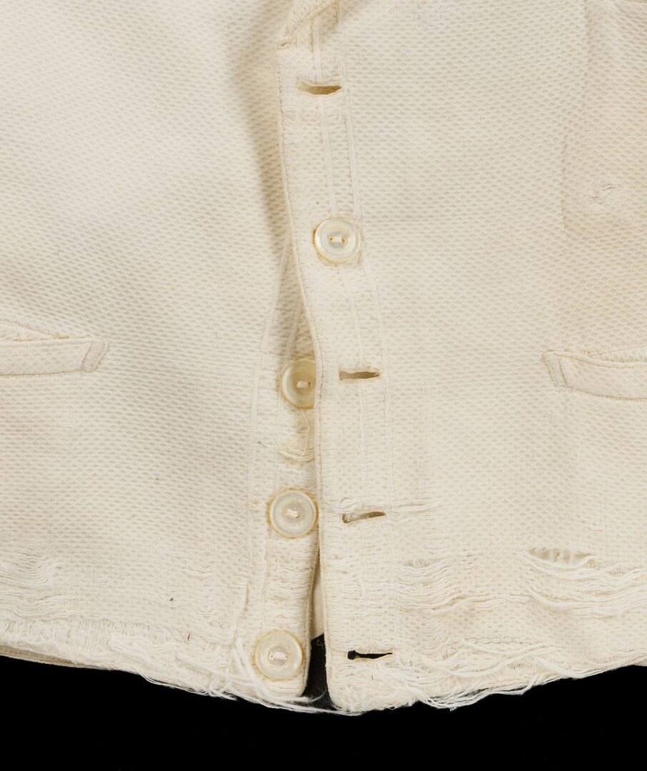 Lot 509: 8 pcs Civil War era Clothing incl. ID CSA Soldier Wm. Tabb