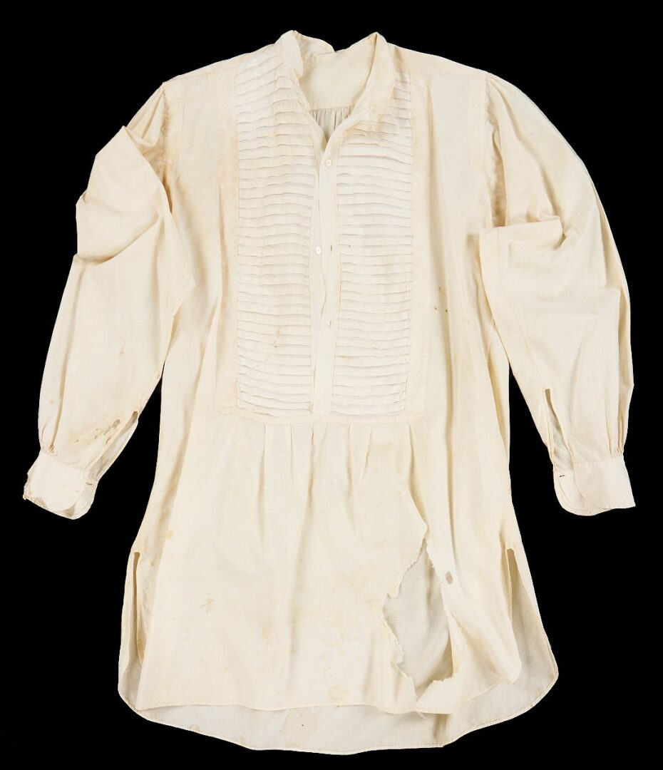 Lot 509: 8 pcs Civil War era Clothing incl. ID CSA Soldier Wm. Tabb