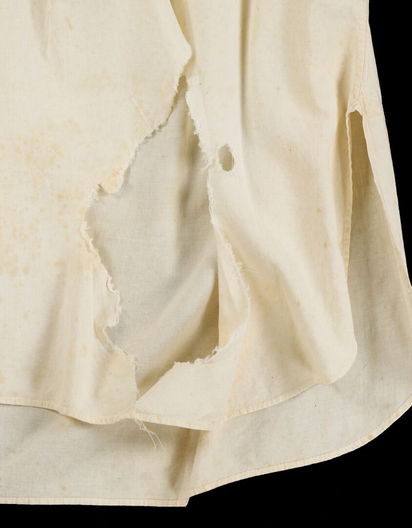 Lot 509: 8 pcs Civil War era Clothing incl. ID CSA Soldier Wm. Tabb