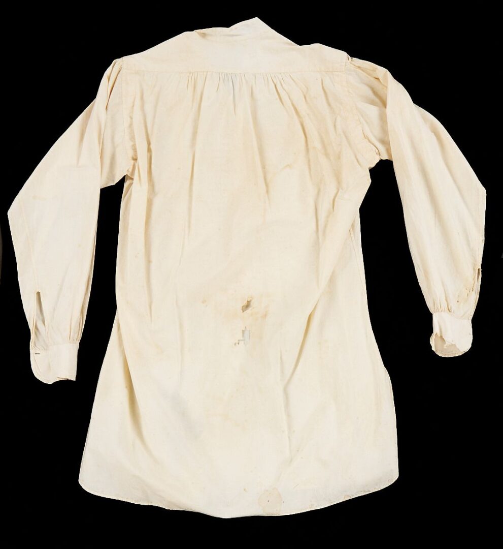 Lot 509: 8 pcs Civil War era Clothing incl. ID CSA Soldier Wm. Tabb