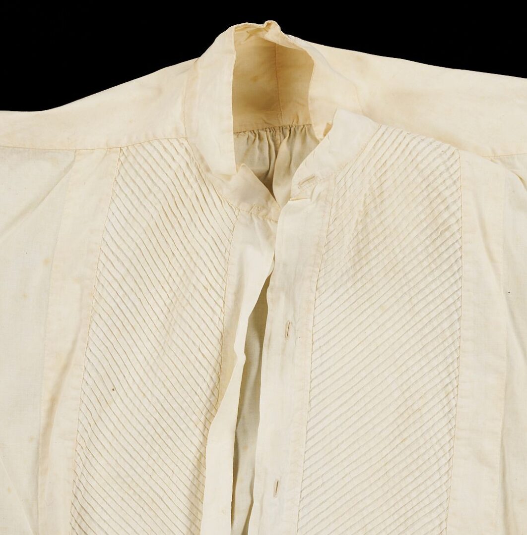 Lot 509: 8 pcs Civil War era Clothing incl. ID CSA Soldier Wm. Tabb