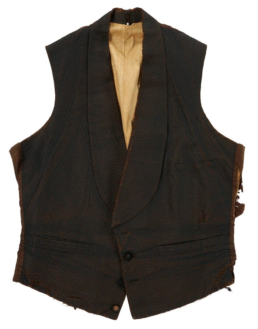 Lot 509: 8 pcs Civil War era Clothing incl. ID CSA Soldier Wm. Tabb