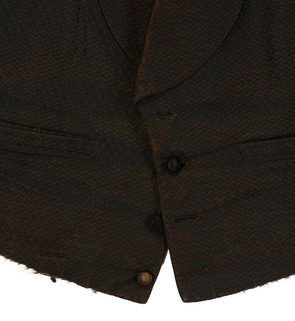 Lot 509: 8 pcs Civil War era Clothing incl. ID CSA Soldier Wm. Tabb