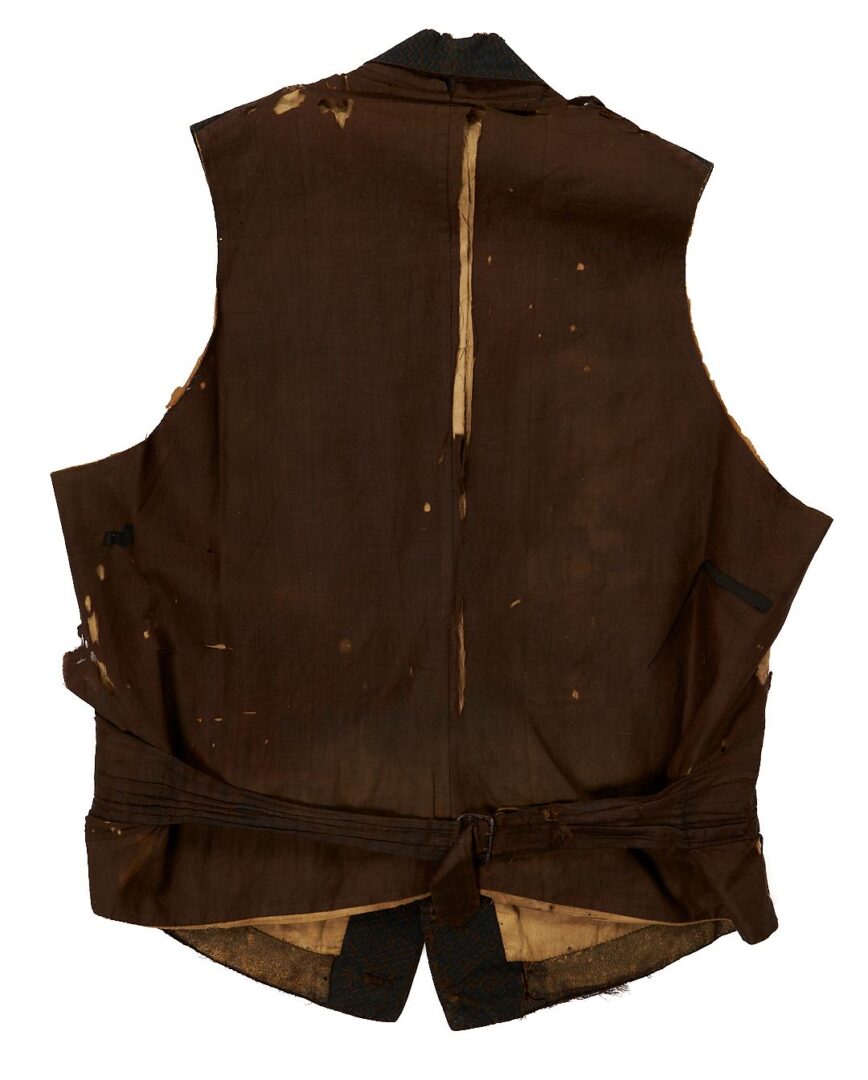 Lot 509: 8 pcs Civil War era Clothing incl. ID CSA Soldier Wm. Tabb