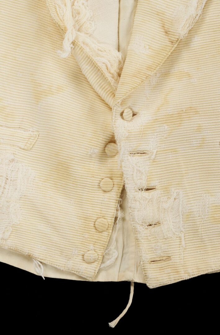 Lot 509: 8 pcs Civil War era Clothing incl. ID CSA Soldier Wm. Tabb