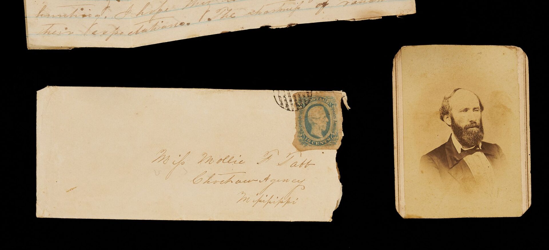 Lot 511: 3 Documents and CDV of A.T. Moore of Alabama, CSA