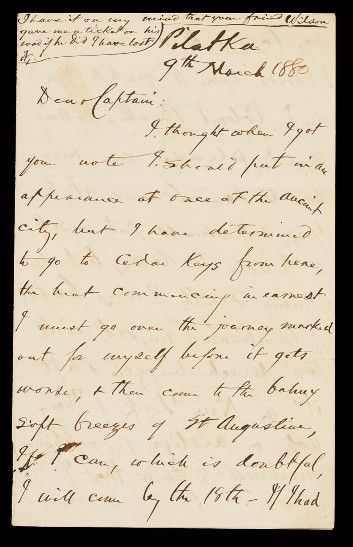 Lot 513: CSA Gen. William Loring and JD Bulloch Photos, Letters, CSS Alabama related