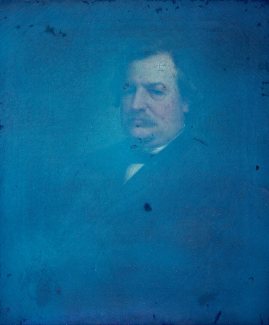 Lot 519: 19th c Portrait of KY CSA Col. Bennett Hornsby