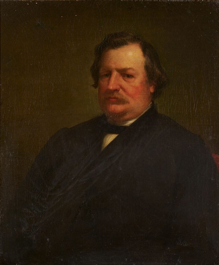 Lot 519: 19th c Portrait of KY CSA Col. Bennett Hornsby
