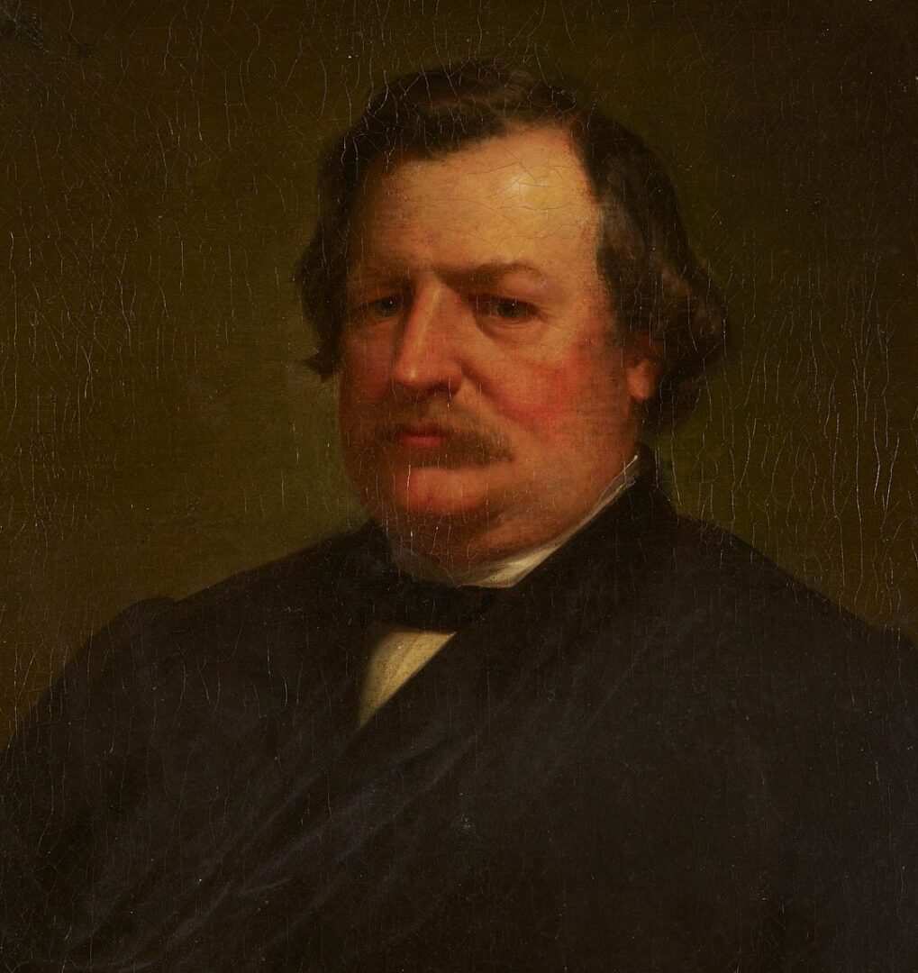 Lot 519: 19th c Portrait of KY CSA Col. Bennett Hornsby