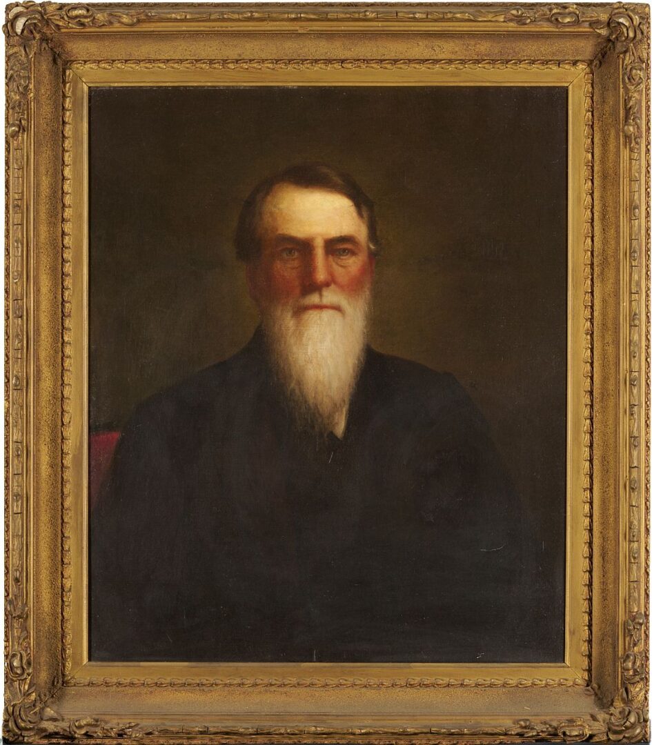 Lot 520: 19th c O/C Portrait of Dr. Joseph Lewis Hornsby, KY/LA