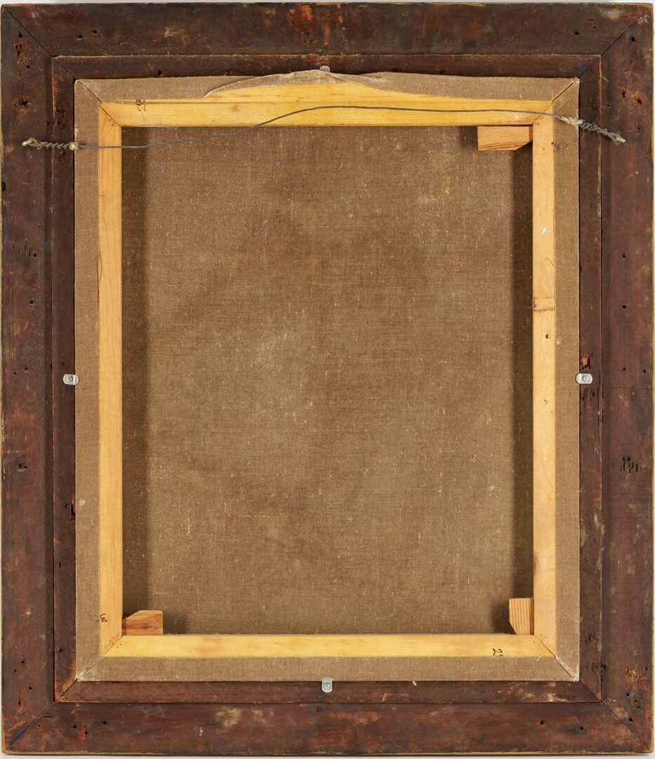 Lot 520: 19th c O/C Portrait of Dr. Joseph Lewis Hornsby, KY/LA