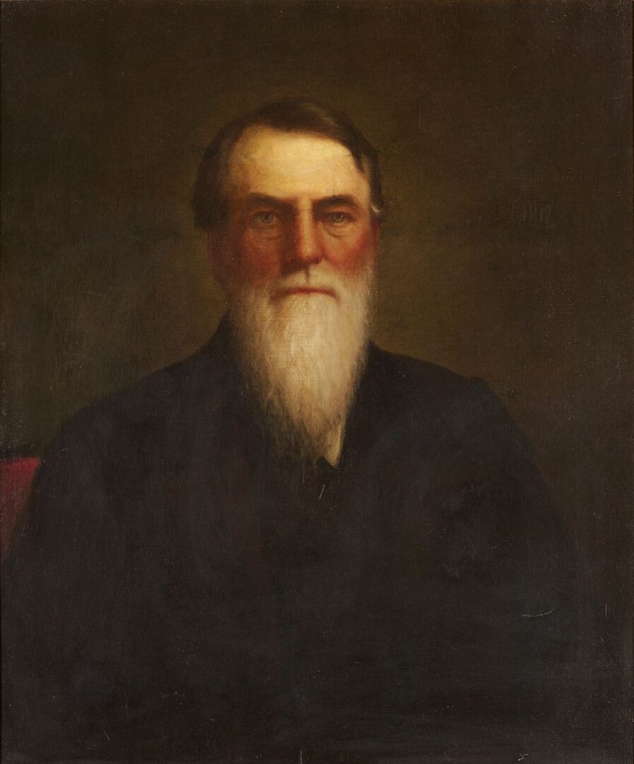 Lot 520: 19th c O/C Portrait of Dr. Joseph Lewis Hornsby, KY/LA