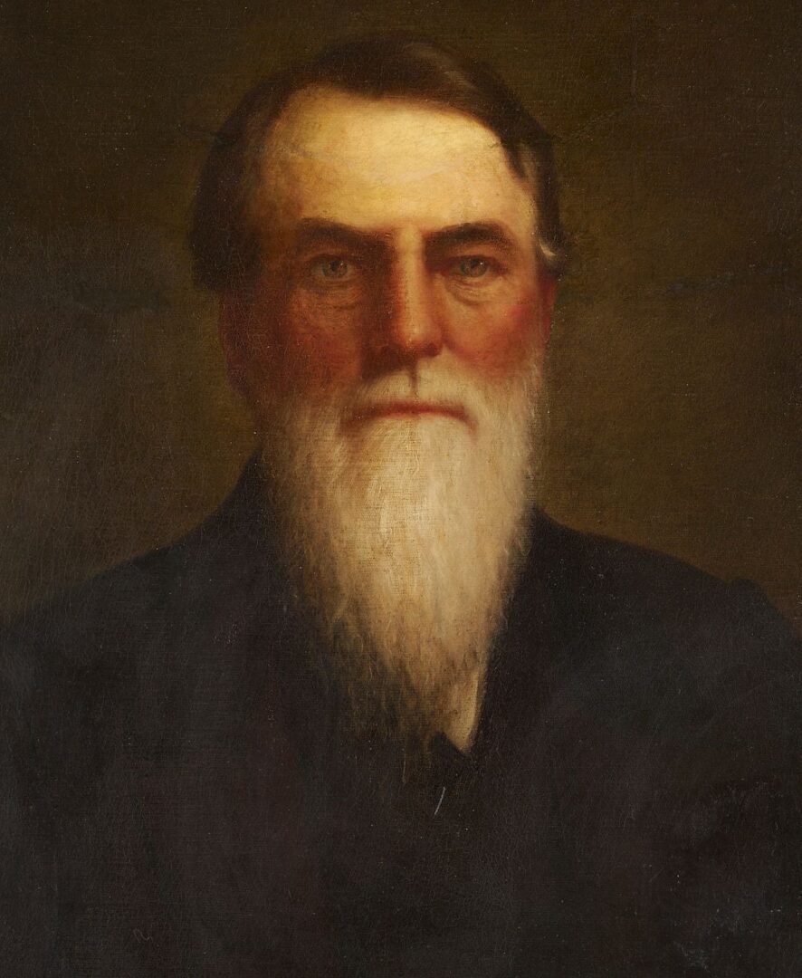 Lot 520: 19th c O/C Portrait of Dr. Joseph Lewis Hornsby, KY/LA
