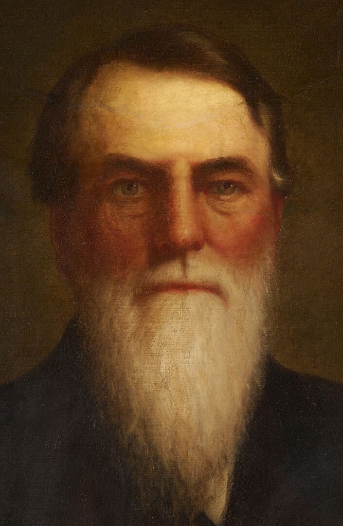 Lot 520: 19th c O/C Portrait of Dr. Joseph Lewis Hornsby, KY/LA