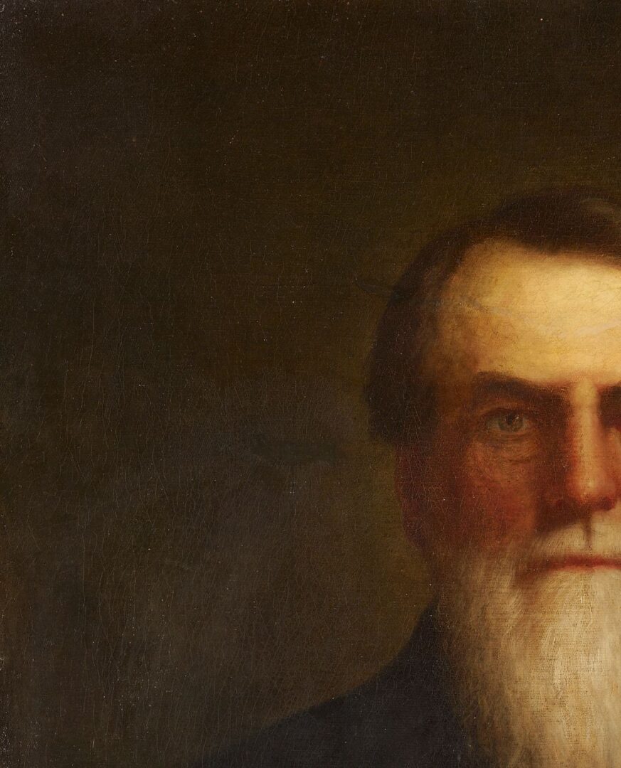 Lot 520: 19th c O/C Portrait of Dr. Joseph Lewis Hornsby, KY/LA