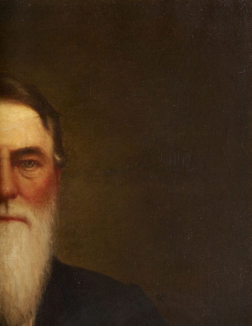 Lot 520: 19th c O/C Portrait of Dr. Joseph Lewis Hornsby, KY/LA