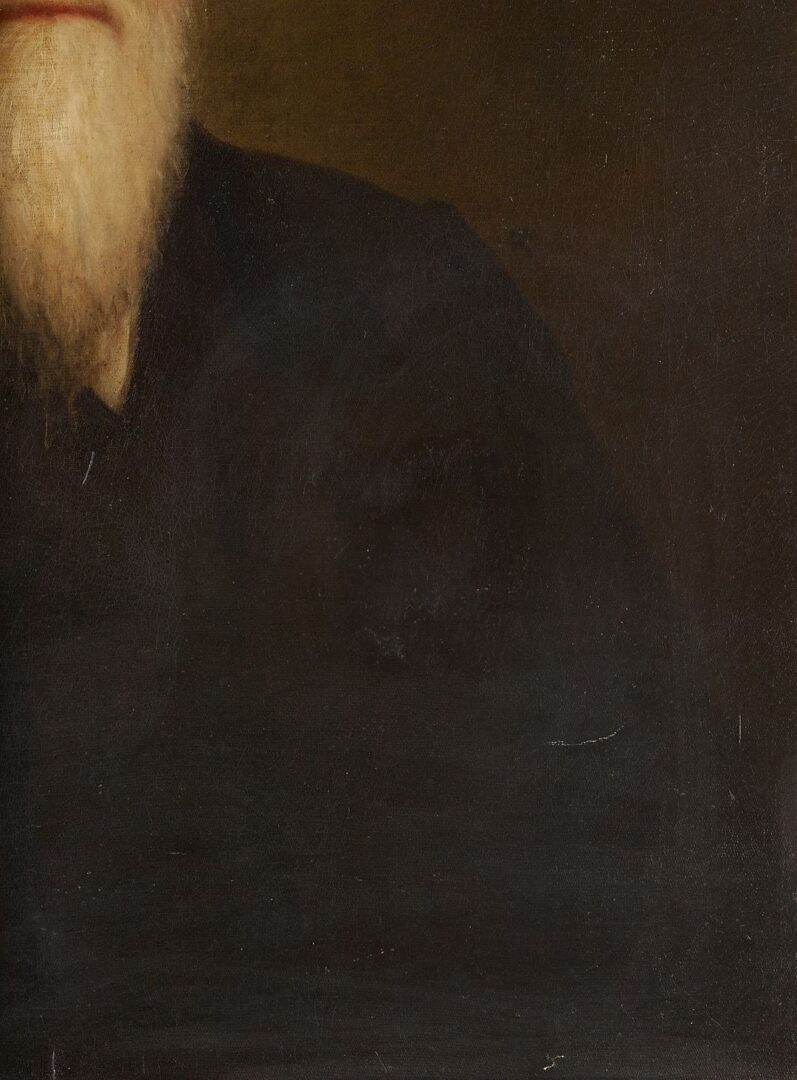 Lot 520: 19th c O/C Portrait of Dr. Joseph Lewis Hornsby, KY/LA