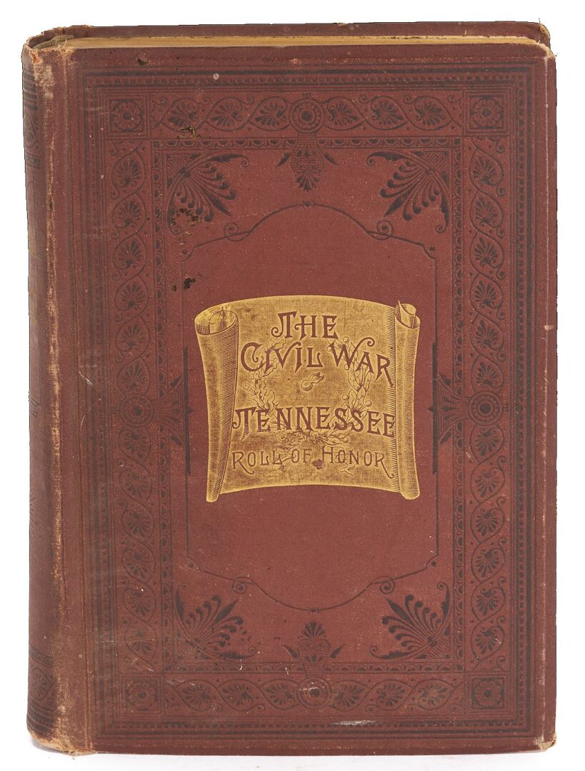Lot 523: Military Annals of Tennessee, 1866; with Eyewitness Notes