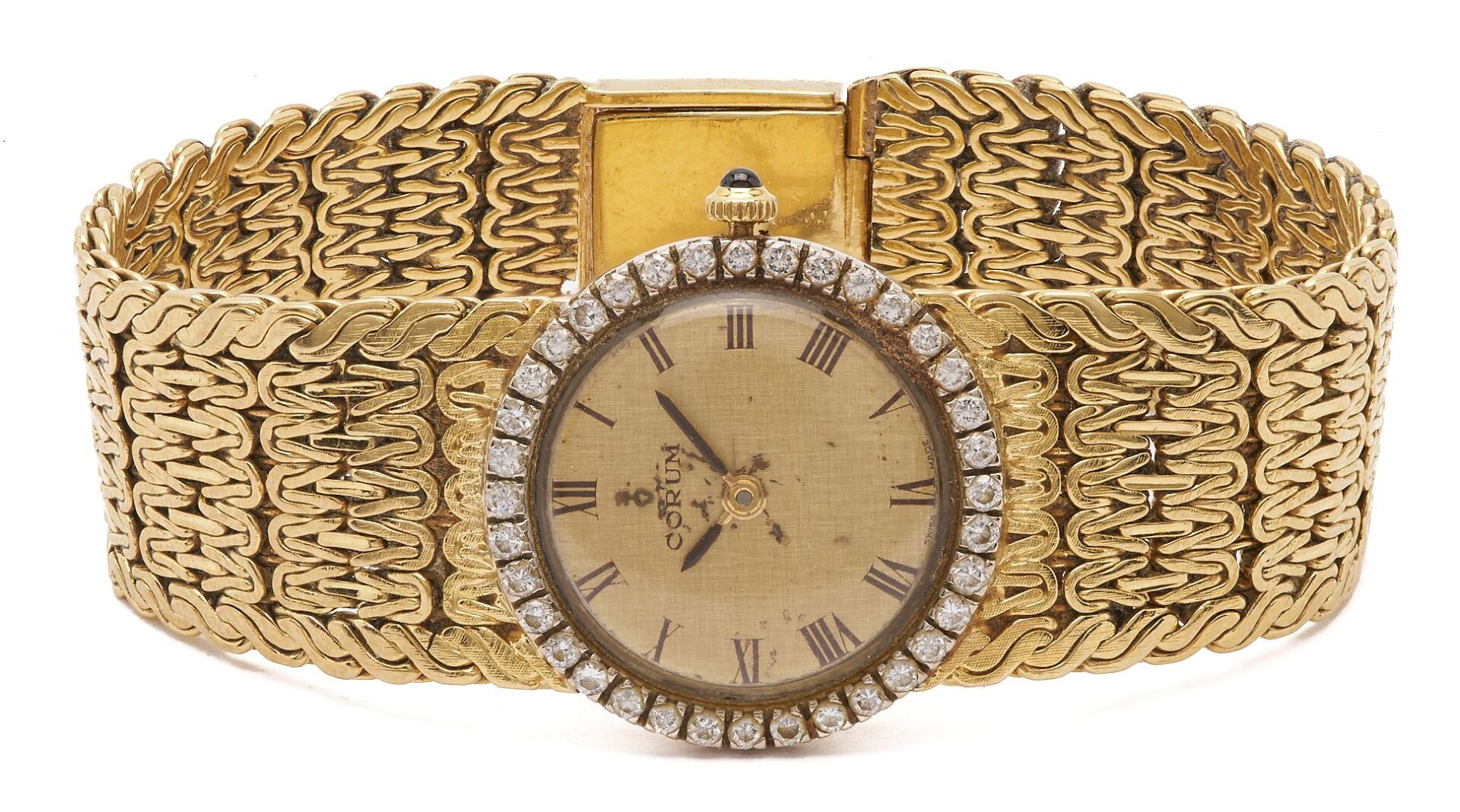 Lot 52: 18K Gold Corum Watch