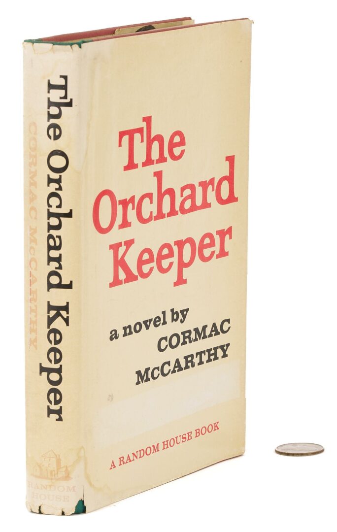 Lot 530: Cormac McCarthy, The Orchard Keeper, 1st Ed.