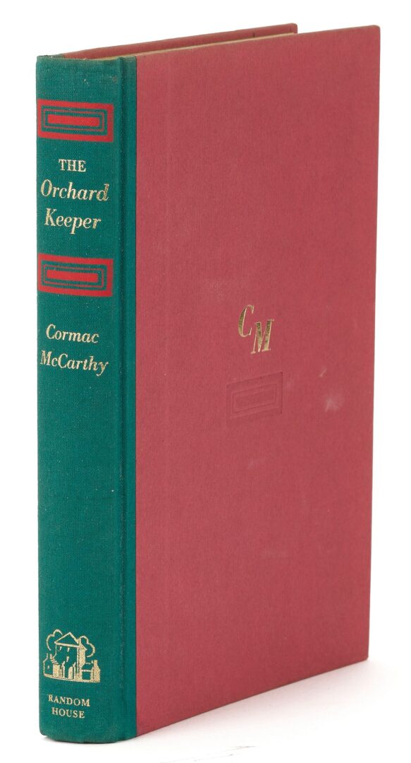Lot 530: Cormac McCarthy, The Orchard Keeper, 1st Ed.