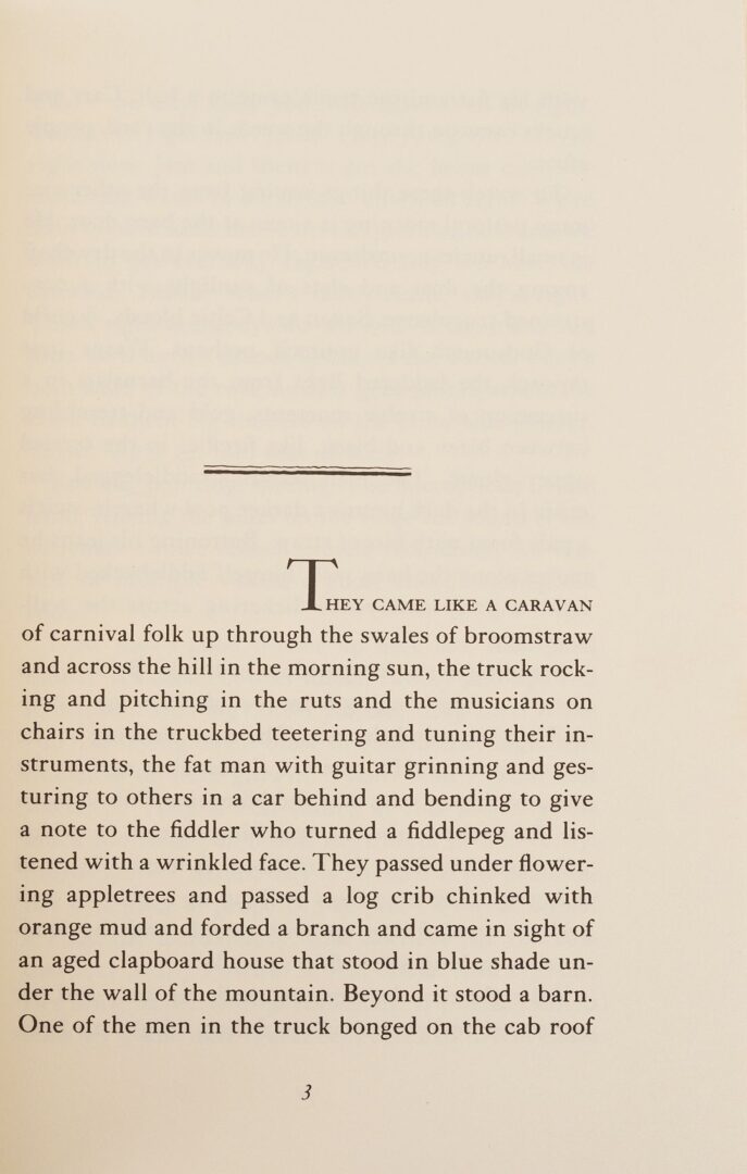 Lot 532: Child of God by Cormac McCarthy, 1st Edition