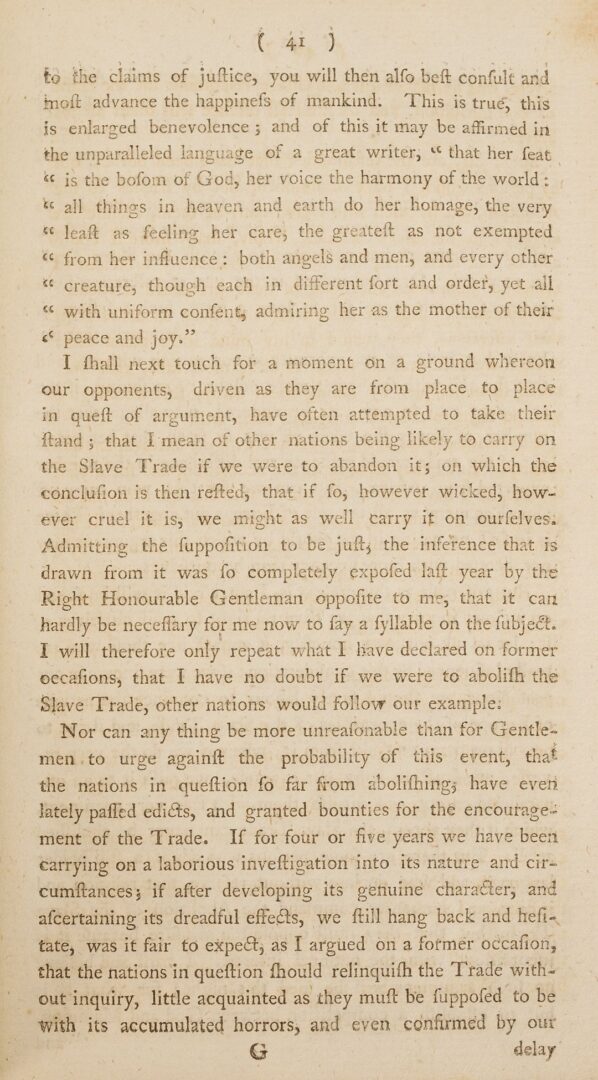 Lot 537: Slave Colonies of Great Britain, 1825, Macaulay, First Edition, plus Debate on Abolition, 1792