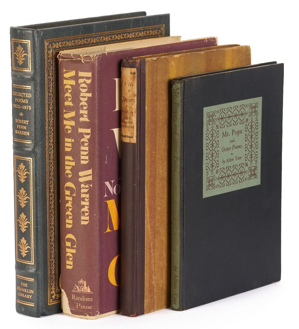 Lot 538: 15 Issues of The Fugitive 1923-1925, TN Poets plus 5 Books