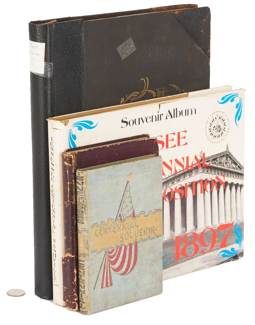Lot 539: 4 Tennessee Centennial Books