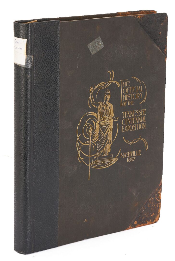 Lot 539: 4 Tennessee Centennial Books
