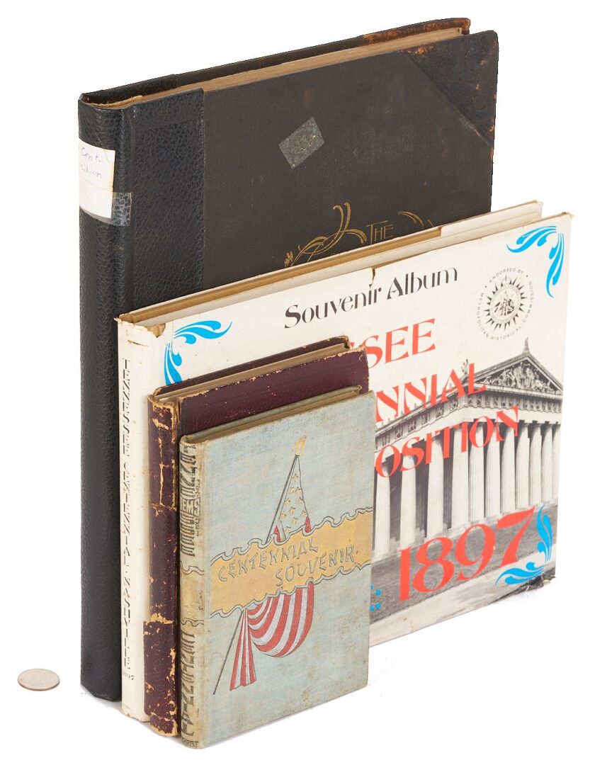 Lot 539: 4 Tennessee Centennial Books